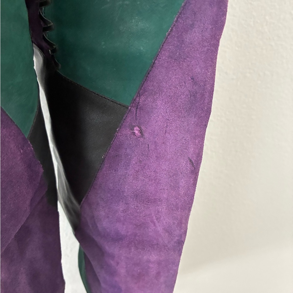 Vintage 80s Over the Knee Boots - Picture 9 of 15
